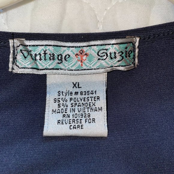 Dressy Tank Top with Neckline Ruffle Detail - Picture 6 of 7